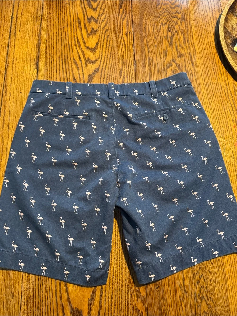 J.CREW men’s flamingo print shorts - Size 33